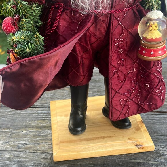 LYNN HANEY "Clara's Christmas" SANTA #1381 SIGNED 2001 Snowglobe Nutcracker - Picture 13 of 13